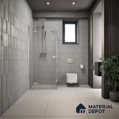 Grey Plain Floor & Wall Tile TL 07428 K  Royal Elemento Gris 4 ft x 2 ft Full Body Vitrified Matte Finish - 9 mm |  Suitable for Living Room, Bedroom, Bathroom