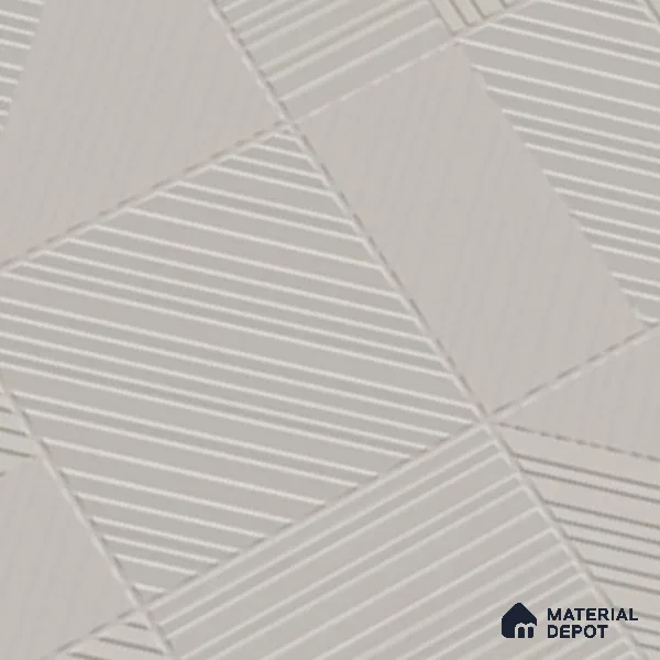Grey Punch Wall Tile TL 07428 L Prestige Royal Triad Elemento Gris 4 ft x 2 ft Vitrified Matte Finish - 9 mm |  Suitable for Living Room, Bedroom, Bathroom (Sample)