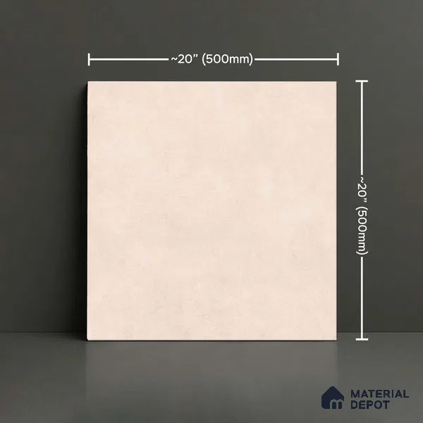 Stone Floor Tile   TL 10476  20 inch x 20 inch - Vitrified Matte Finish -12 mm | Suitable for Parking, Balcony & Terrace | Pattern Alignment May Vary | 2-3 mm Spacer is Mandatory