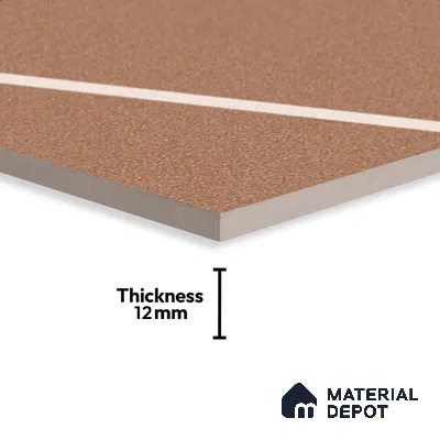 Stone Floor Tile   TL 10480  20 inch x 20 inch - Vitrified Matte Finish -12 mm | Suitable for Parking, Balcony & Terrace | Pattern Alignment May Vary | 2-3 mm Spacer is Mandatory