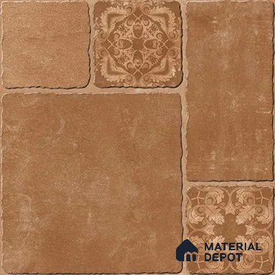 Stone Floor Tile   TL 10482  20 inch x 20 inch - Vitrified Matte Finish -12 mm | Suitable for Parking, Balcony & Terrace | Pattern Alignment May Vary | 2-3 mm Spacer is Mandatory