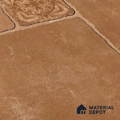 Stone Floor Tile   TL 10482  20 inch x 20 inch - Vitrified Matte Finish -12 mm | Suitable for Parking, Balcony & Terrace | Pattern Alignment May Vary | 2-3 mm Spacer is Mandatory