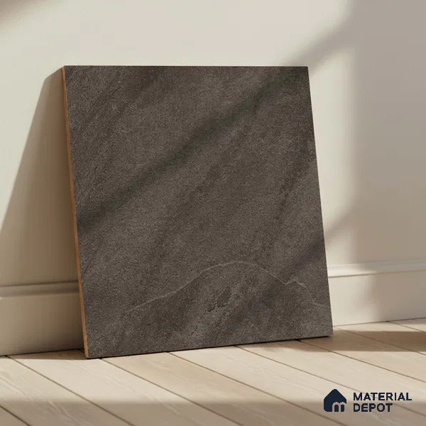Stone Floor Tile TL 10479 20 inch x 20 inch - Vitrified Matte Finish -12 mm | Suitable for Parking, Balcony & Terrace | Pattern Alignment May Vary | 2-3 mm Spacer is Mandatory