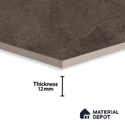Stone Floor Tile   TL 10479  20 inch x 20 inch - Vitrified Matte Finish -12 mm | Suitable for Parking, Balcony & Terrace | Pattern Alignment May Vary | 2-3 mm Spacer is Mandatory