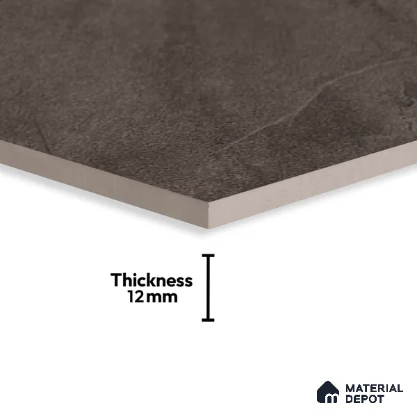 Stone Floor Tile TL 10479 20 inch x 20 inch - Vitrified Matte Finish -12 mm | Suitable for Parking, Balcony & Terrace | Pattern Alignment May Vary | 2-3 mm Spacer is Mandatory