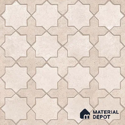 Stone Floor Tile   TL 10483 B  20 inch x 20 inch - Vitrified Matte Finish -12 mm | Suitable for Parking, Balcony & Terrace | Pattern Alignment May Vary | 2-3 mm Spacer is Mandatory
