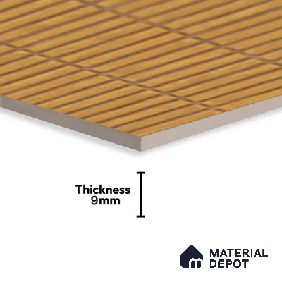Subway Look Wall Tile TL 10373 B Mendila Orange 24 x 12 inch Matte Finish Ceramic Tile - 9 mm | Suitable for Kitchen, Bathroom & Dining Area | Please Expect a Slight Variation of Pattern