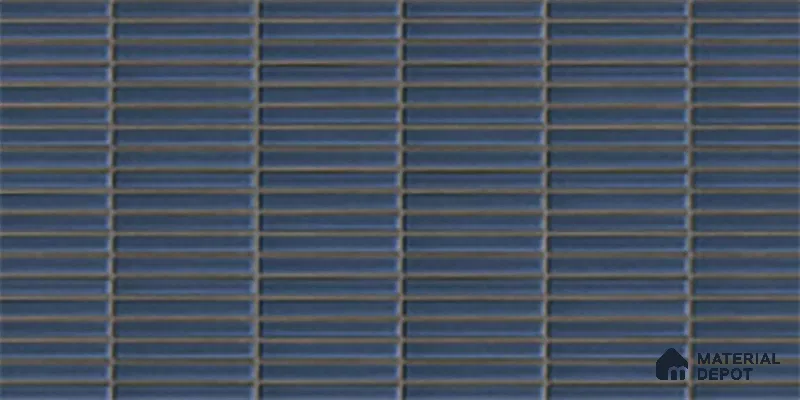 Subway Look Wall Tile TL 10373 D Mendila Lagoon 24 x 12 inch Matte Finish Ceramic Tile - 9 mm | Suitable for Kitchen, Bathroom & Dining Area | Please Expect a Slight Variation of Pattern