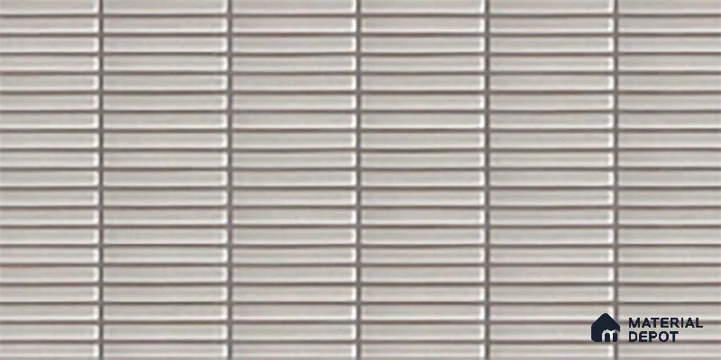 Subway Look Wall Tile TL 10373 F Mendila Bianco 24 x 12 inch Matte Finish Ceramic Tile - 9 mm | Suitable for Kitchen, Bathroom & Dining Area | Please Expect a Slight Variation of Pattern