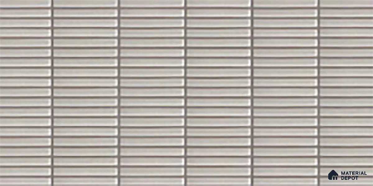Subway Look Wall Tile TL 10373 F Mendila Bianco 24 x 12 inch Matte Finish Ceramic Tile - 9 mm | Suitable for Kitchen, Bathroom & Dining Area | Please Expect a Slight Variation of Pattern