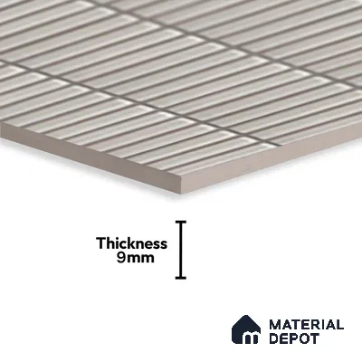 Subway Look Wall Tile TL 10373 F Mendila Bianco 24 x 12 inch Matte Finish Ceramic Tile - 9 mm | Suitable for Kitchen, Bathroom & Dining Area | Please Expect a Slight Variation of Pattern