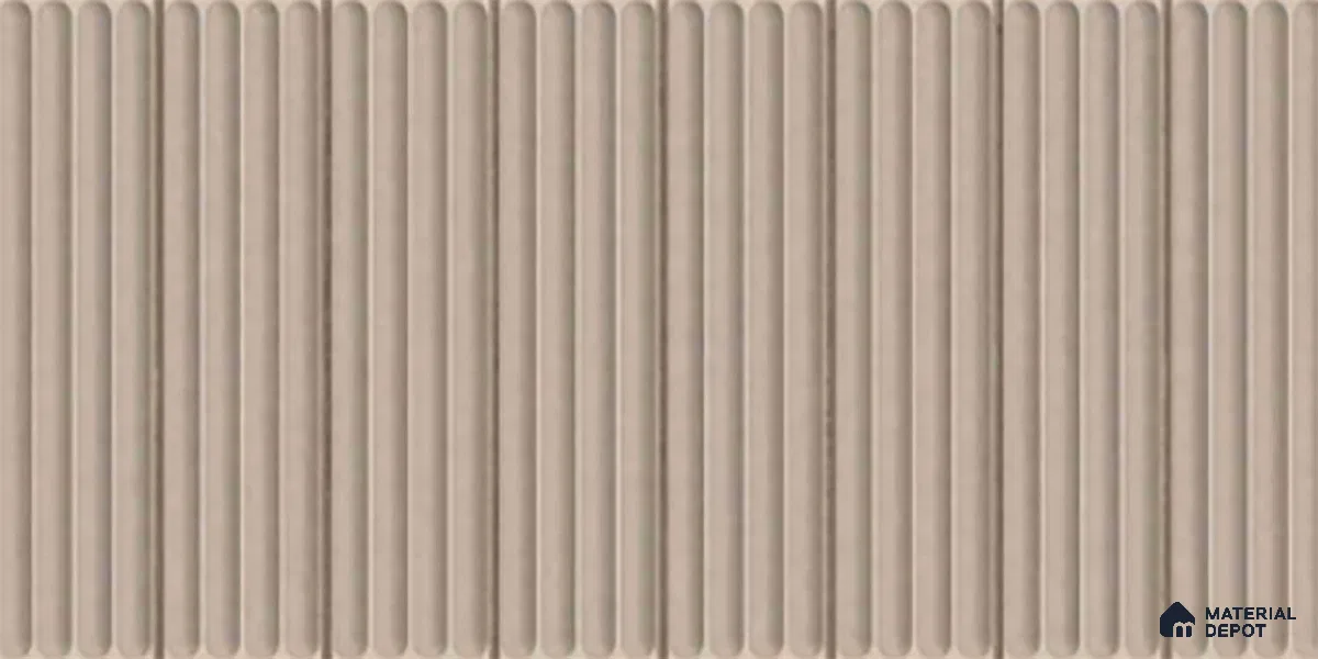 TL 10723 Quimper Beige HL 24 x 12 inch Glossy Finish  Ceramic Tile - 9 mm | Please Expect a Slight Variation of Pattern