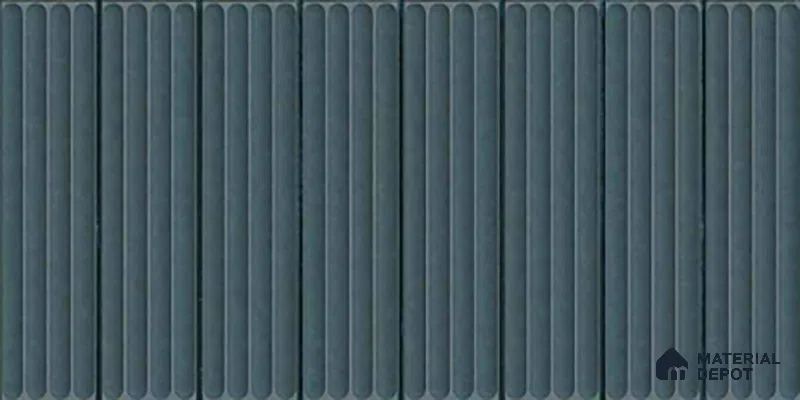 TL 10162 B Quimper Aqua HL 24 x 12 inch Glossy Finish  Ceramic Tile - 9 mm | Please Expect a Slight Variation of Pattern