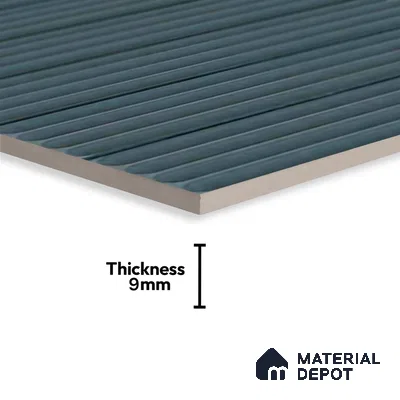TL 10162 B Quimper Aqua HL 24 x 12 inch Glossy Finish  Ceramic Tile - 9 mm | Please Expect a Slight Variation of Pattern