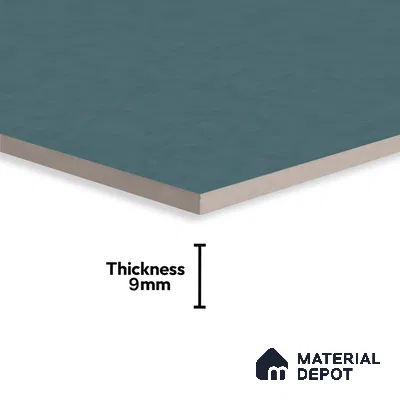 TL 10162 Quimper Aqua 24 x 12 inch Glossy Finish  Ceramic Tile - 9 mm