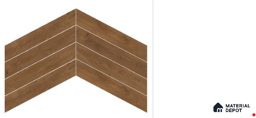 Wood Look Floor Tile TL 10389 Puritan Pine 35.43 inch x 6 inch Matte Finish Vitrified Tile - 9 mm | Suitable For living Room, Bedroom, Bathroom | 2-3 mm Spacer is Mandatory