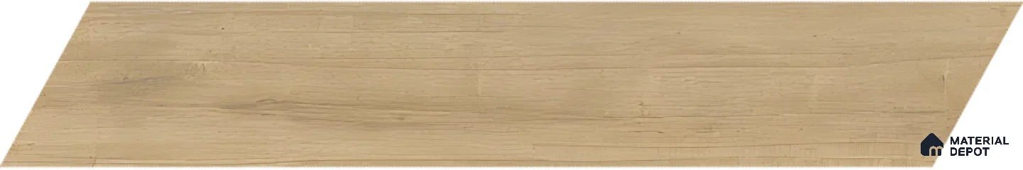 Wood Look Floor Tile TL 10393 C Chevron Tropez Springcreek 35.43 inch x 6 inch Matte Finish Porcelain Tile - 9 mm | Suitable For living Room, Bedroom, Bathroom | 2-3 mm Spacer is Mandatory