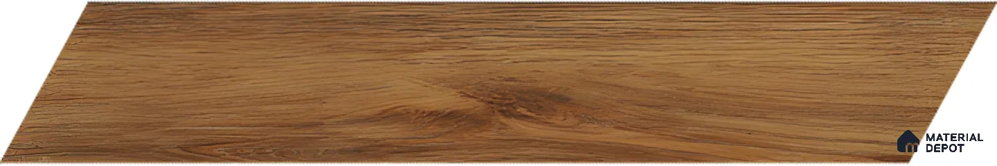 Wood Look Floor Tile TL 10401 Sand Bank 35.43 inch x 6 inch Matte Finish Vitrified Tile - 9 mm | Suitable For living Room, Bedroom, Bathroom | 2-3 mm Spacer is Mandatory