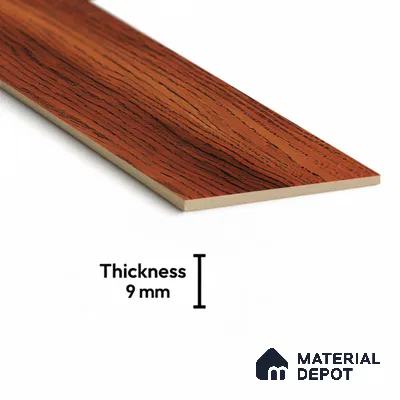 Wood Look Floor Tile TL 10398 Chevron Merabu 35.43 inch x 6 inch Matte Finish Porcelain Tile - 9 mm | Suitable For living Room, Bedroom, Bathroom | 2-3 mm Spacer is Mandatory