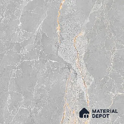 Floor & Wall Tile TL 07847 B Endless Majestic Silver 4 ft x 2 ft Vitrified Glossy Finish - 9 mm | Suitable for Kitchen, Bathroom, Living Room & Bedroom | Random 4