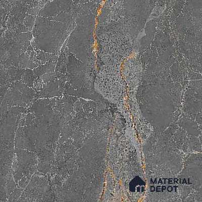 Floor & Wall Tile TL 07847 Endless Majestic Grey 4 ft x 2 ft Vitrified Glossy Finish - 9 mm | Suitable for Kitchen, Bathroom, Living Room & Bedroom | Random 4