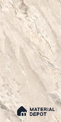 Endless Marble Floor & Wall Tile TL 10115 Argenta Crema 4 ft x 2 ft Glossy Finish Vitrified Tile - 9 mm | 6 random design | Suitable For Living Room, Bedroom, Bathroom