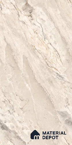 Endless Marble Floor & Wall Tile TL 10115 Argenta Crema 4 ft x 2 ft Glossy Finish Vitrified Tile - 9 mm | 6 random design | Suitable For Living Room, Bedroom, Bathroom