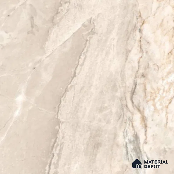 Endless Marble Floor & Wall Tile TL 10115 Argenta Crema 4 ft x 2 ft Glossy Finish Vitrified Tile - 9 mm | 6 random design | Suitable For Living Room, Bedroom, Bathroom