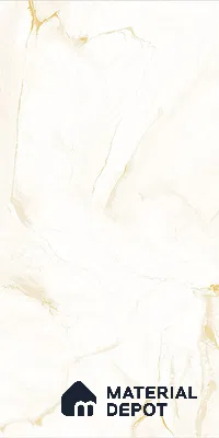 Floor & Wall Tile TL 07850 Spring Gold 4 ft x 2 ft Vitrified Glossy Finish - 9 mm | Suitable for Kitchen, Bathroom, Living Room & Bedroom | Random 7