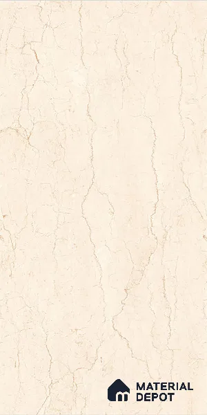 Floor & Wall Tile TL 07843 Infinite Saina Beige 4 ft x 2 ft Vitrified Glossy Finish - 9 mm | Suitable for Kitchen, Bathroom, Living Room & Bedroom | Random 4