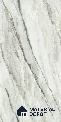 Floor & Wall Tile TL 07848 Endless Oyster Green 4 ft x 2 ft Vitrified Glossy Finish - 9 mm | Suitable for Kitchen, Bathroom, Living Room & Bedroom | Random 6