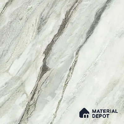 Floor & Wall Tile TL 07848 Endless Oyster Green 4 ft x 2 ft Vitrified Glossy Finish - 9 mm | Suitable for Kitchen, Bathroom, Living Room & Bedroom | Random 6