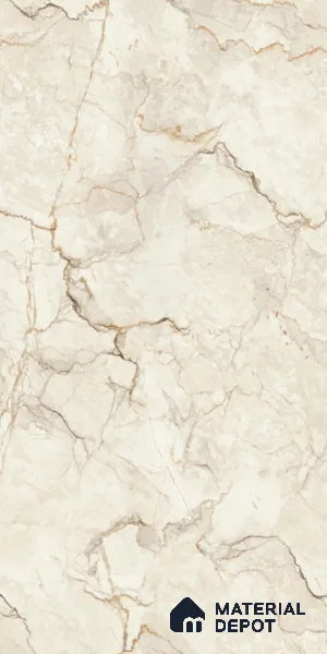 Floor & Wall Tile TL 07849 Endless Sauvage Beige 4 ft x 2 ft Vitrified Glossy Finish - 9 mm | Suitable for Kitchen, Bathroom, Living Room & Bedroom | Random 4