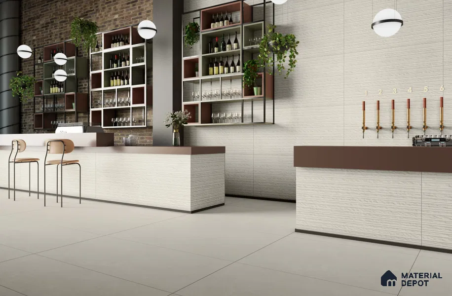 Punch Look TL 11910 B  Argento Decor 4 ft x 2 ft Matte Finish Fullbody Vitrified Tile - 8.5 mm | Suitable For Living Room, Bathroom & Dining