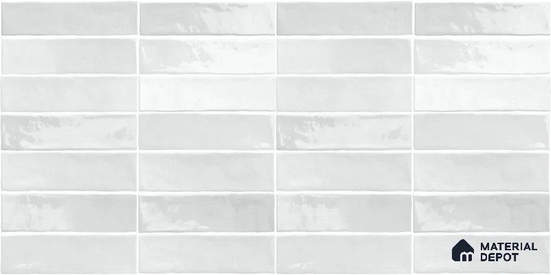 Floor & Wall Tile TL 07854 Subway Grey 4 ft x 2 ft Vitrified Matte Finish - 9 mm | Suitable for Kitchen, Bathroom & Dining Area
