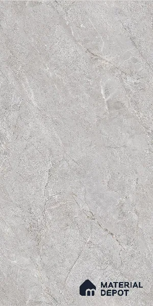 Floor & Wall Tile TL 07838 C Rock Endless Antolia Grey 4 ft x 2 ft Vitrified Carving Matte Finish - 9 mm | Suitable for Kitchen, Bathroom, Living Room & Bedroom | Random 6