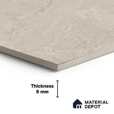 Floor & Wall Tile TL 07838 E Endless Antolia Natural 4 ft x 2 ft Vitrified Glossy Finish - 9 mm | Suitable for Kitchen, Bathroom, Living Room & Bedroom | Random 6