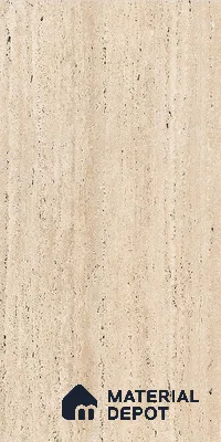 Floor & Wall Tile TL 07837 Travertine Natural 4 ft x 2 ft Vitrified Carving Matte Finish - 9 mm | Suitable for Kitchen, Bathroom, Living Room & Bedroom | Random 4