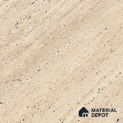 Floor & Wall Tile TL 07837 Travertine Natural 4 ft x 2 ft Vitrified Carving Matte Finish - 9 mm | Suitable for Kitchen, Bathroom, Living Room & Bedroom | Random 4