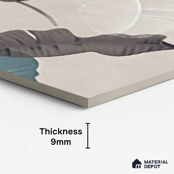 Tropical Wall Tile TL 10127 B 4 ft x 2 ft Matte Finish GVT Vitrified Tile - 9 mm | Suitable for Bathroom, Accent/Feature Wall, Foyer | Random Designs