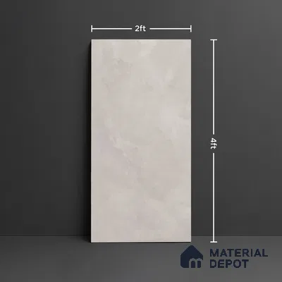 Cement Wall & Floor Tile TL 10127  4 ft x 2 ft Matte Finish GVT Vitrified Tile - 9 mm | Random Designs