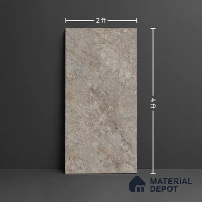 Floor & Wall Tile TL 07839 D Endless Prisma Natural 4 ft x 2 ft Vitrified Glossy Finish - 9 mm | Suitable for Kitchen, Bathroom, Living Room & Bedroom | Random 6