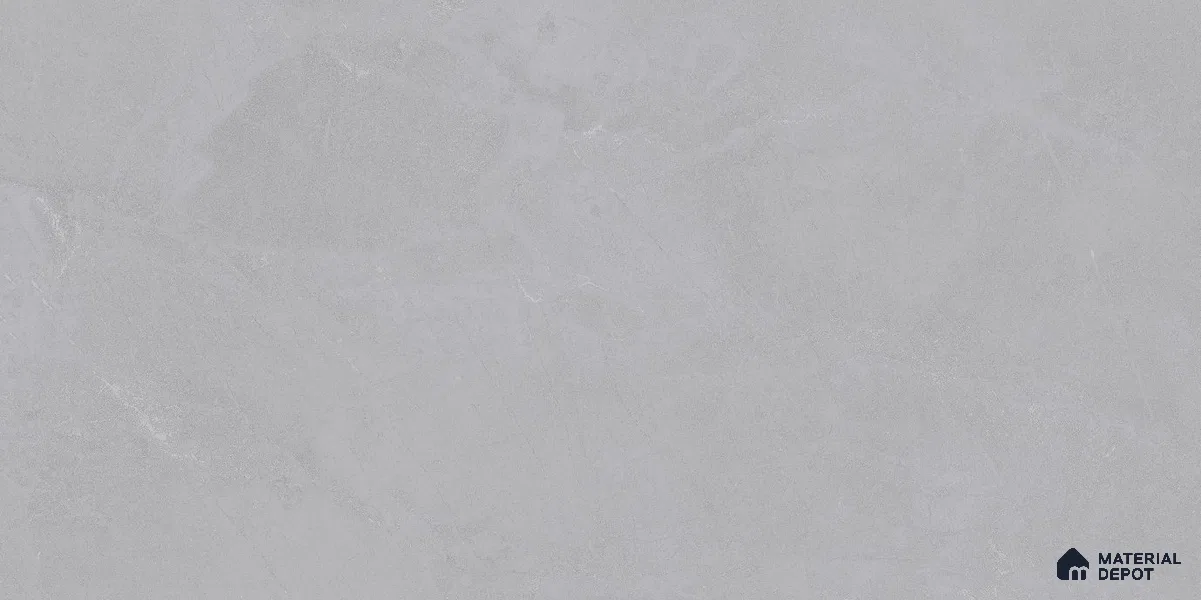 Floor & Wall Tile TL 07855 Platinum Grey 4 ft x 2 ft Vitrified Matte Finish - 9 mm | Suitable for Kitchen, Bathroom, Living Room & Bedroom | Random 2