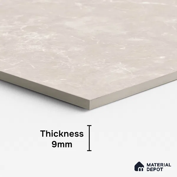 Marble Look Wall Tile TL 10165 B SGH Galaxy Gray Endless Glossy 4 ft x 2 ft Glossy Finish Vitrified Tile - 9 mm | Suitable For living Room, Bedroom, Bathroom