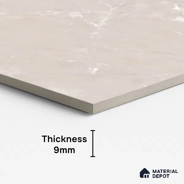 TL 10165 SGH Pearl Galaxy Gray 4 ft x 2 ft Matte Finish  Vitrified Tile - 9 mm