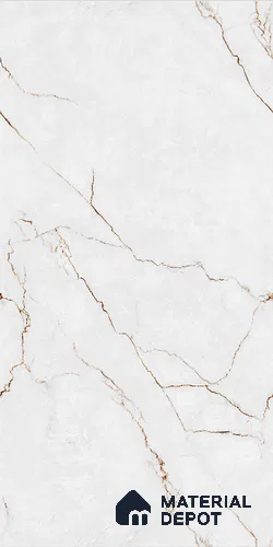 Floor & Wall Tile TL 07836 Infinite Fonix White 4 ft x 2 ft Vitrified Carving Matte Finish - 9 mm | Suitable for Kitchen, Bathroom, Living Room & Bedroom | Random 4