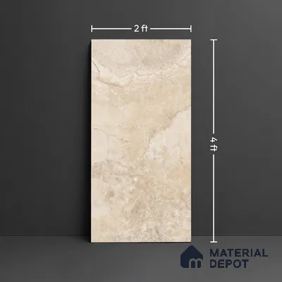 TL 10237 4 ft x 2 ft Satin Finish GVT Double Digital Vitrified Tile - 9 mm