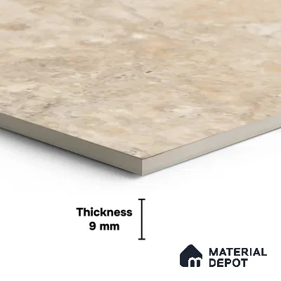 TL 10237 4 ft x 2 ft Satin Finish GVT Double Digital Vitrified Tile - 9 mm