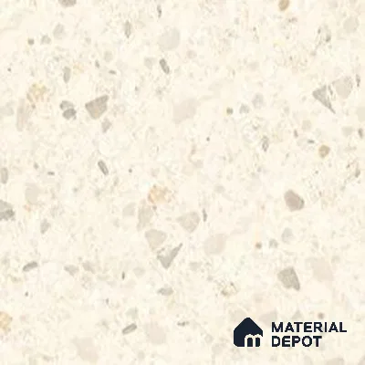 Terrazzo Wall & Floor Tile TL 12841 H Terrazzo Ivory 2 ft x 2 ft Matte Finish Vitrified Tile - 9 mm | Suitable For Bathroom, Kitchen, Balcony