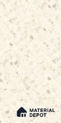 Terrazzo Wall & Floor Tile TL 12841 D Terrazzo Ivory 4 ft x 2 ft Matte Finish Vitrified Tile - 9 mm | Suitable For Bathroom, Kitchen, Balcony